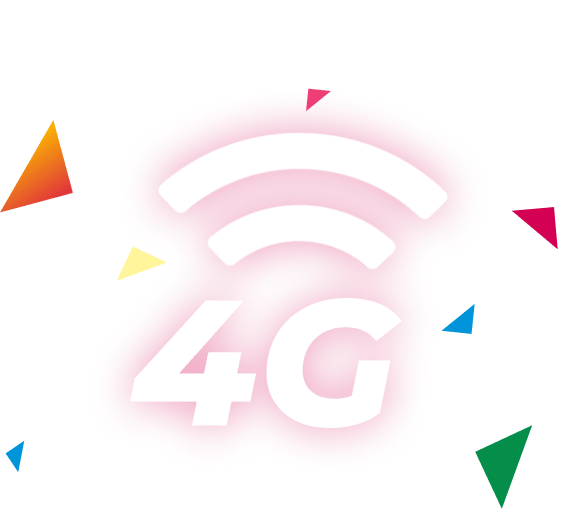 4G calling icon