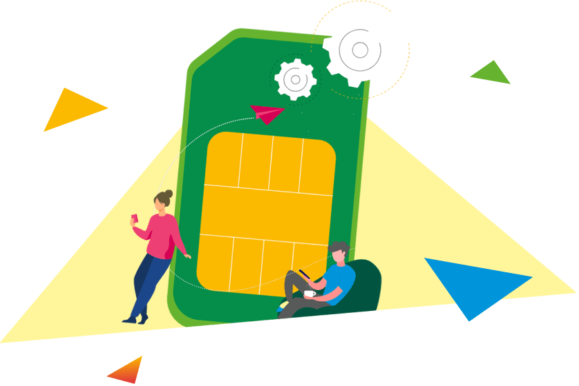 SIM card illustration